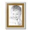 ArtToFrames 16x22" Matted Picture Frame with 12x18" Single Mat Photo Opening Framed in 1.25" White and 2" Mat (FWM-4098-16x22)